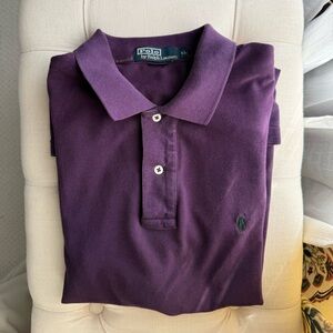 Ralph Lauren Purple Polo Shirt Size XL